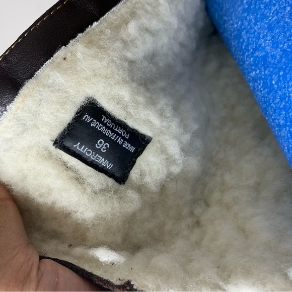 Bos & Co Brown Womens Innercity Tall Wool Lined Leather Riding Boots Size 36 - Picture 6 of 13